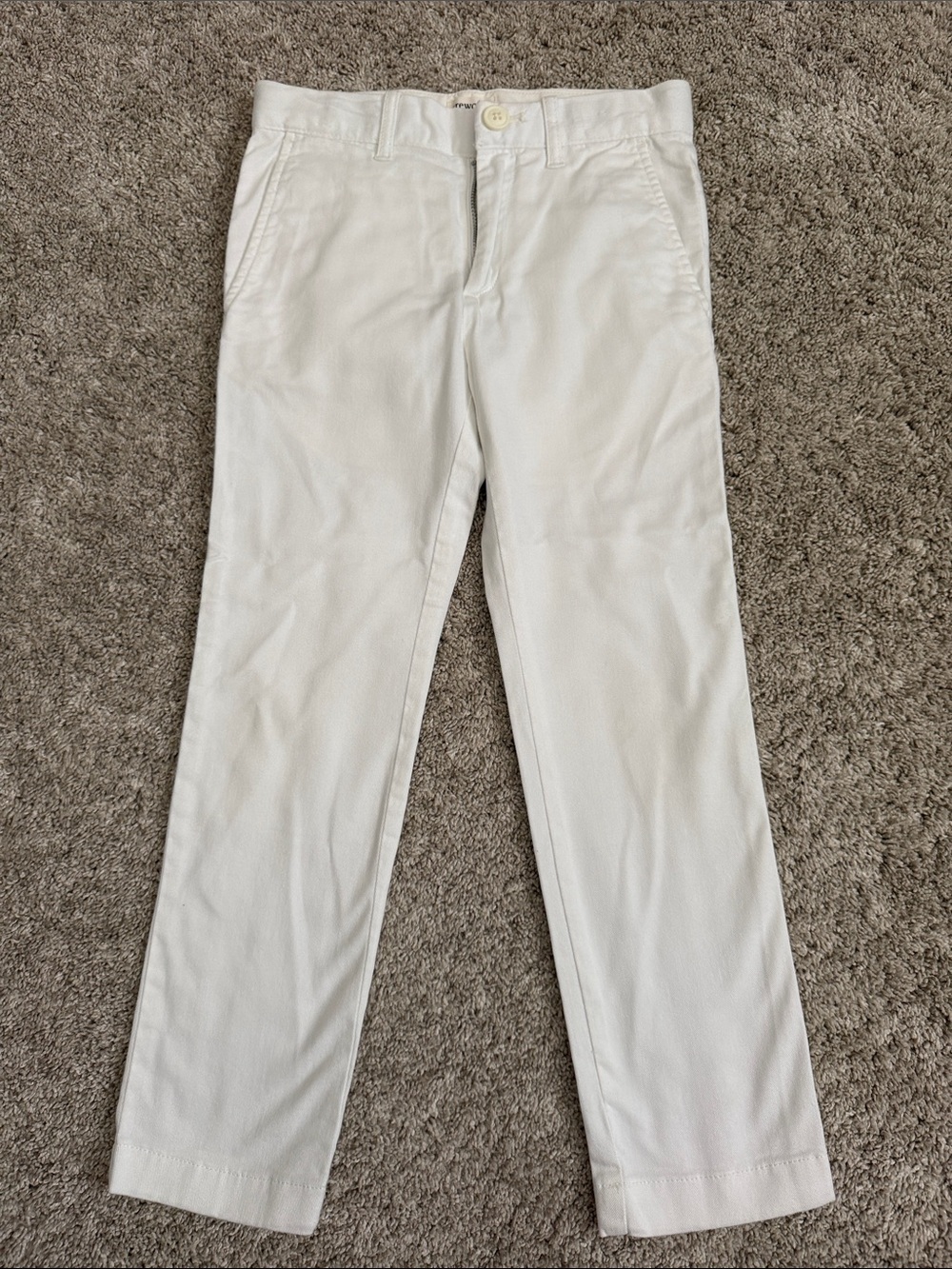 Crewcuts White Kids Chinos